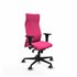 Albacete XL sincro similpiel rosa brazos 1D base nailon ruedas 65mm engomadas