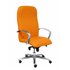 Sillón Caudete similpiel naranja