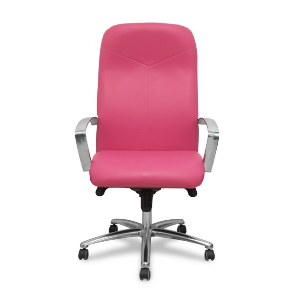 Sillón Caudete similpiel rosa