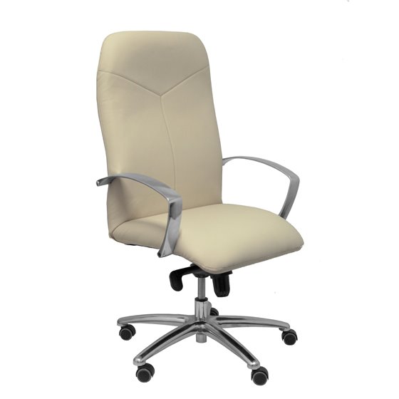 Sillón Caudete similpiel crema