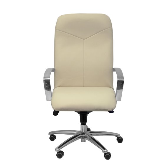 Sillón Caudete similpiel crema