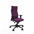 Albacete XL sincro similpiel morado brazos 1D base nailon ruedas 65 mm nailon