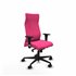 Albacete XL sincro similpiel rosa brazos 1D base nailon ruedas 65 mm nailon
