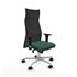 Albacete malla XL sincro malla negra bali verde botella brazos 1D base aluminio ruedas 65mm nailon