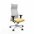 Albacete malla XL sincro malla blanca similpiel crema brazos 1D base aluminio ruedas 65mm engomadas