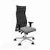Albacete malla XL sincro malla negra similpiel gris brazos 1D base aluminio ruedas 65mm engomadas