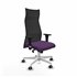 Albacete malla XL sincro malla negra bali morado brazos 1D base blanca ruedas 65mm engomadas