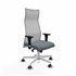 Albacete malla XL sincro malla gris bali gris brazos 1D base blanca ruedas 65mm engomadas