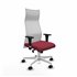 Albacete malla XL sincro malla blanca bali granate brazos 1D base blanca ruedas 65mm nailon