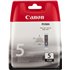 PGI-5BK cartucho de tinta 1 pieza(s) Original Rendimiento estándar Negro