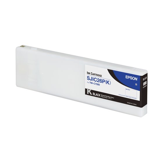 SJIC26P(K): Ink cartridge for ColorWorks C7500 (Black)