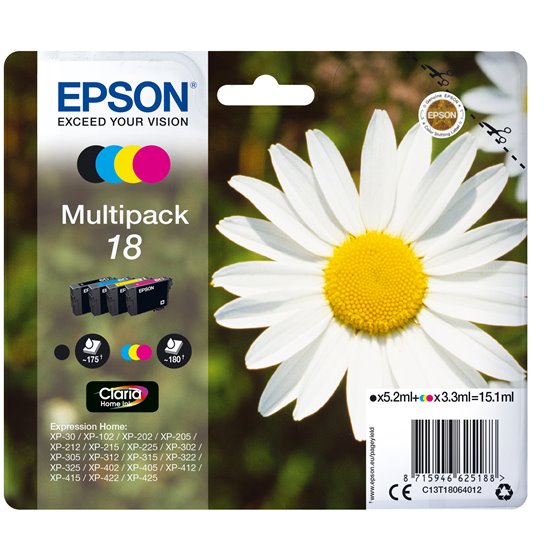 Daisy Multipack 18 4 colores