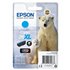 Polar bear Cartucho 26XL cian