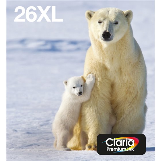 Polar bear Multipack 4-colours 26XL EasyMail