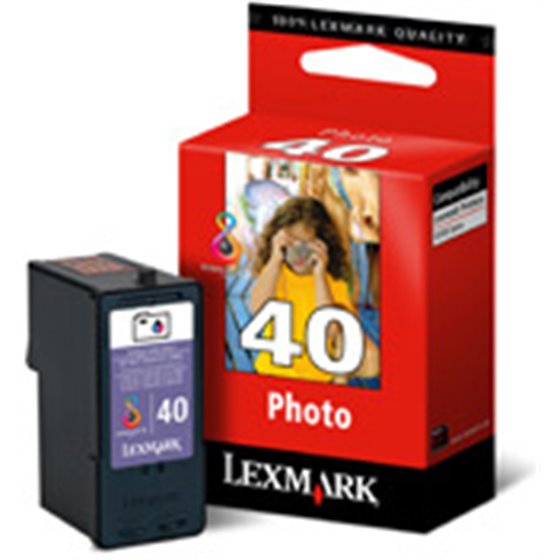 Nr. 40 Photo Print Cartridge cartucho de tinta 1 Cartridge Original Foto negro