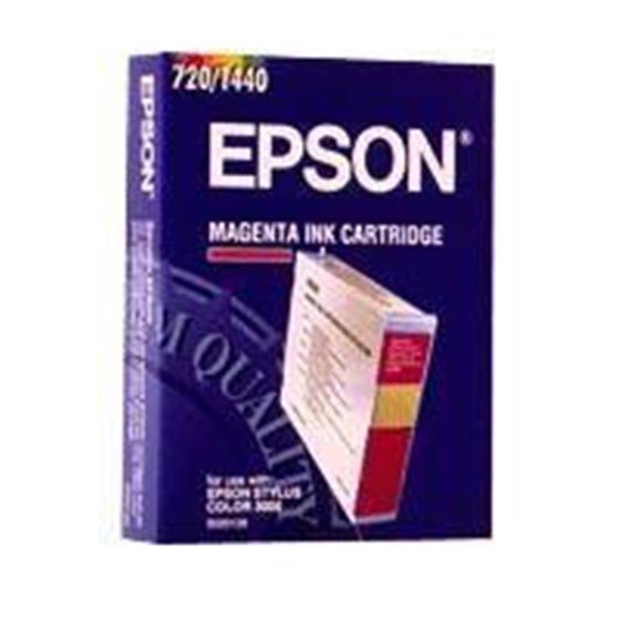 Inktcartridge C13S020126 rood cartucho de tinta Original Magenta