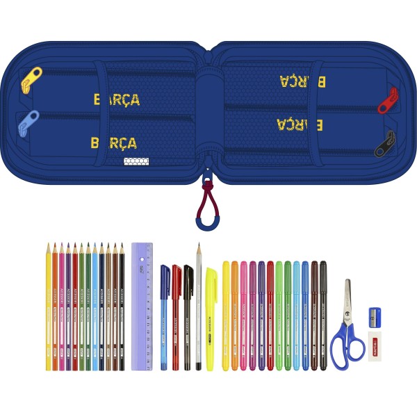 Estuche Escolar F.C. BARCELONA 1ª Equip. 2021/2022 12 x 23 x 5