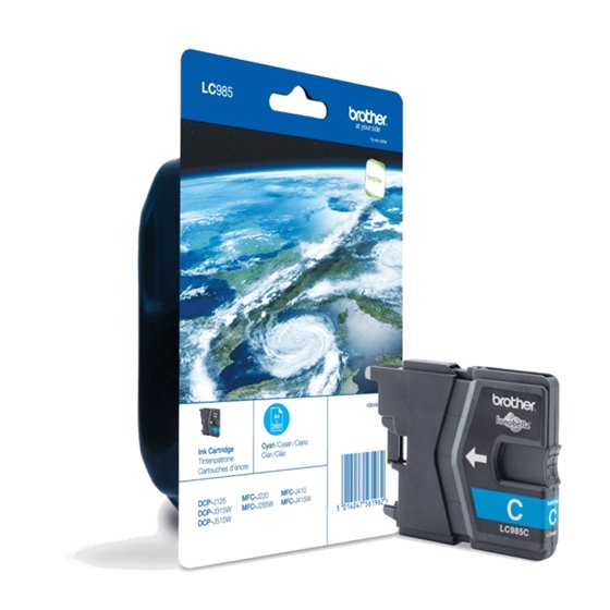 LC985CBP cartucho de tinta 1 pieza(s) Original Cian