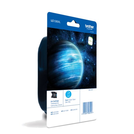 LC1280XLCBP cartucho de tinta 1 pieza(s) Original Cian