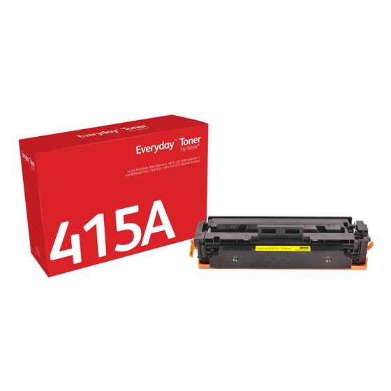 Everyday Toner Everyday™Amarillo di Xerox Compatible con HP 415A (W2032A), Capacidad estándar