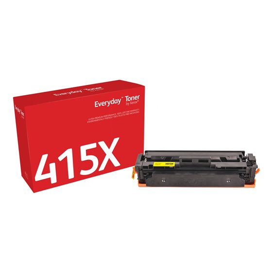 Everyday Toner Everyday™Amarillo di Xerox Compatible con HP 415X (W2032X), Capacidad alta