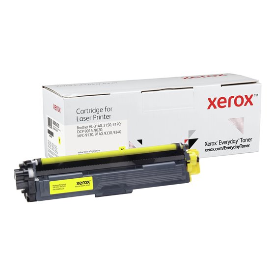 Everyday El tóner Everyday™ Amarillo de Xerox es compatible con Brother TN225Y/ TN245Y, Capacidad alta