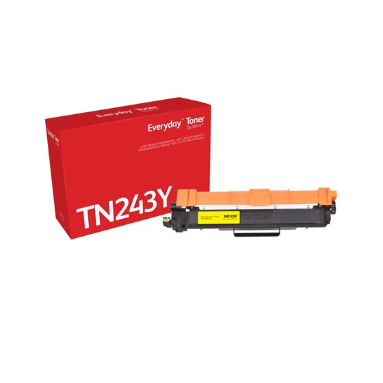 Everyday El tóner Everyday™ Amarillo de Xerox es compatible con Brother TN-243Y, Capacidad estándar