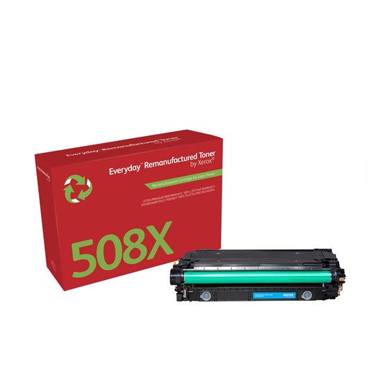 Remanufacturado Everyday Tóner Everyday™ Cian remanufacturado de Xerox es compatible con HP 508X (CF361X), High capacity