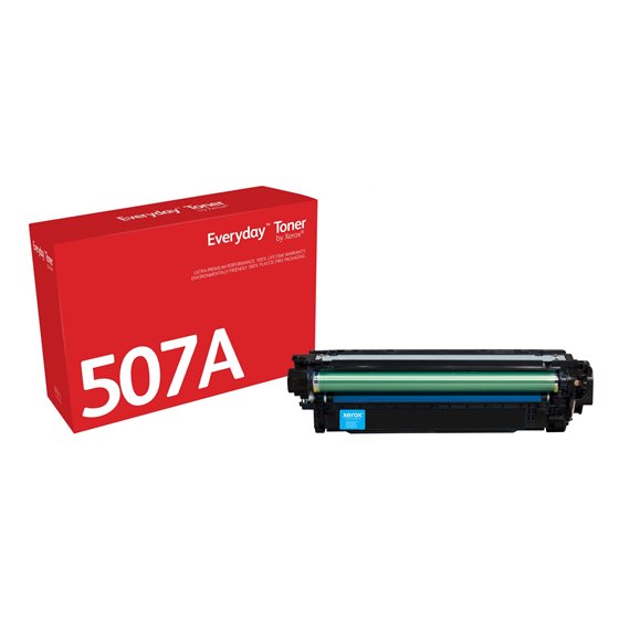 Everyday Toner Everyday™Cian di Xerox Compatible con HP 507A (CE401A), Capacidad estándar
