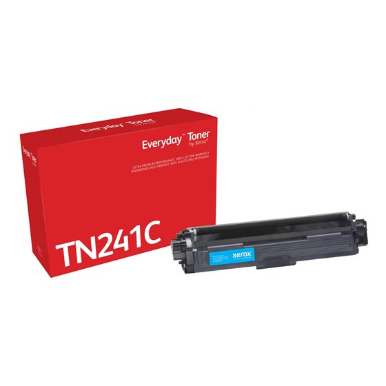 Everyday El tóner Everyday™ Cian de Xerox es compatible con Brother TN241C, Capacidad estándar