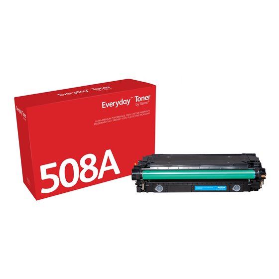Everyday Toner Everyday™Cian di Xerox Compatible con HP 508A (CF361A), Capacidad estándar