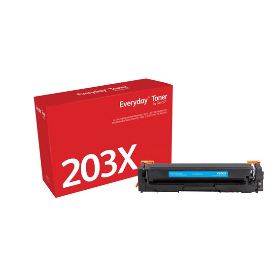 Everyday Toner Everyday™Cian di Xerox Compatible con HP 203X (CF541X), Capacidad alta