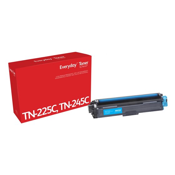 Everyday El tóner Everyday™ Cian de Xerox es compatible con Brother TN225C/ TN245C, Capacidad alta