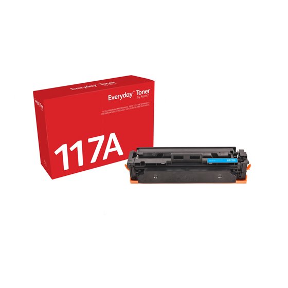 Everyday Toner Everyday™Cian di Xerox Compatible con HP 117A (W2071A), Capacidad estándar