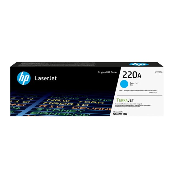 Cartucho de tóner Original LaserJet 220A cian