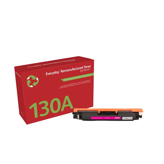 Remanufacturado Everyday Tóner Everyday™ Magenta remanufacturado de Xerox es compatible con HP 130A (CF353A), Capacidad estándar
