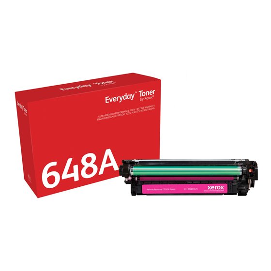 Everyday Toner Everyday™Magenta di Xerox Compatible con HP 648A (CE263A), Capacidad estándar