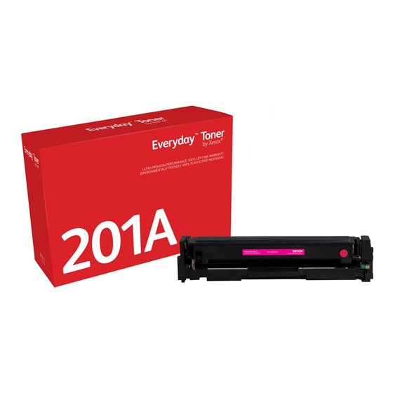 Everyday Toner Everyday™Magenta di Xerox Compatible con HP 201A (CF403A), Capacidad estándar