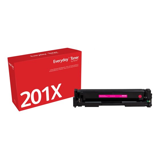 Everyday Toner Everyday™Magenta di Xerox Compatible con HP 201X (CF403X), Capacidad alta