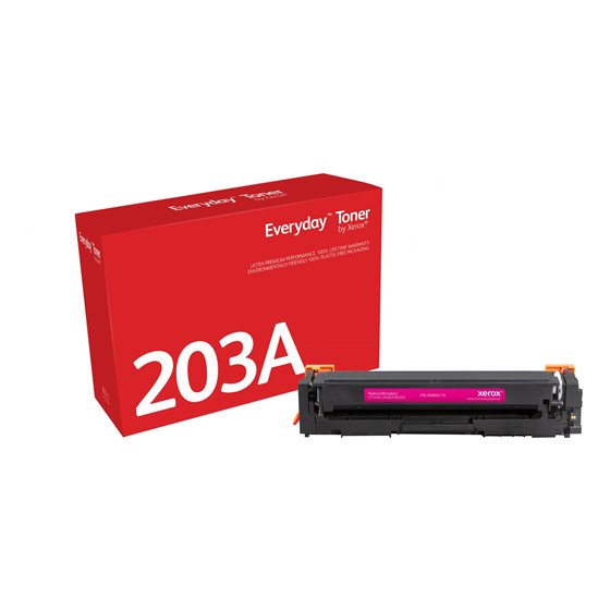 Everyday Toner Everyday™Magenta di Xerox Compatible con HP 203A (CF543A), Capacidad estándar