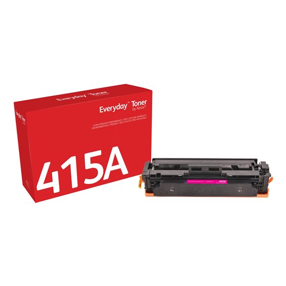 Everyday Toner Everyday™Magenta di Xerox Compatible con HP 415A (W2033A), Capacidad estándar