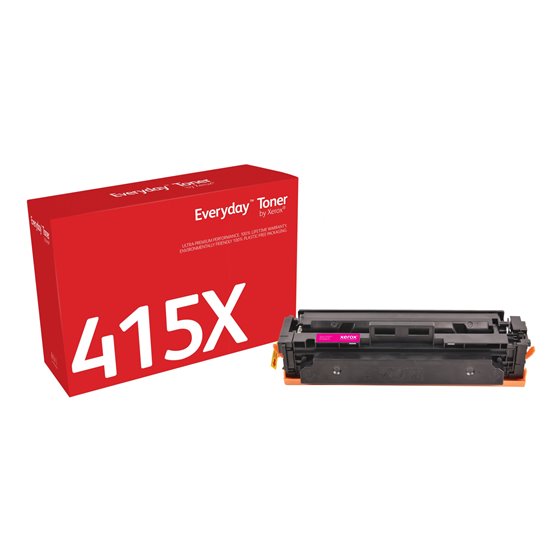 Everyday Toner Everyday™Magenta di Xerox Compatible con HP 415X (W2033X), Capacidad alta