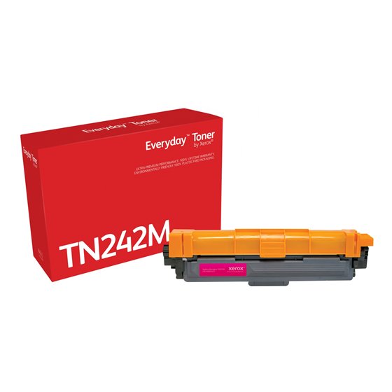 Everyday El tóner Everyday™ Magenta de Xerox es compatible con Brother TN242M, Capacidad estándar