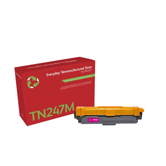 Remanufacturado Everyday Tóner Everyday™ Magenta remanufacturado de Xerox es compatible con Brother TN247M, Capacidad alta