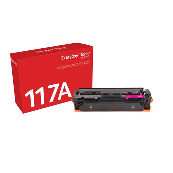 Everyday Toner Everyday™Magenta di Xerox Compatible con HP 117A (W2073A), Capacidad estándar