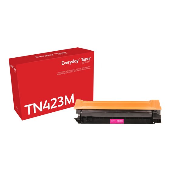 Everyday El tóner Everyday™ Magenta de Xerox es compatible con Brother TN-423M, Capacidad alta