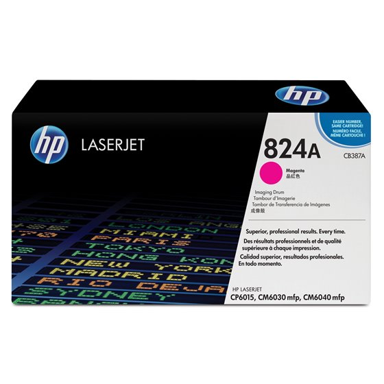 Tambor de imágenes LaserJet 824A magenta