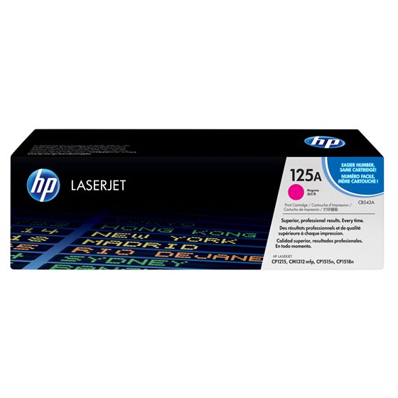 Cartucho de tóner original LaserJet 125A magenta
