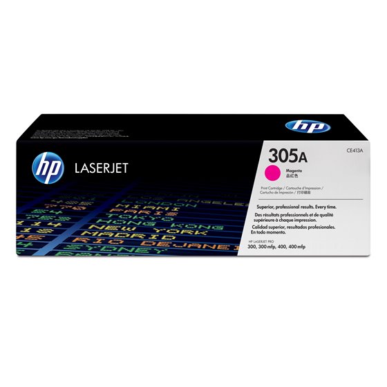 Cartucho de tóner original LaserJet 305A magenta