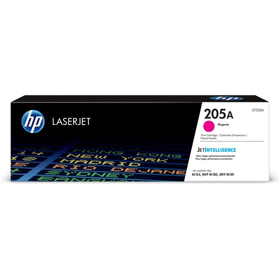 Cartucho de tóner Original LaserJet 205A magenta